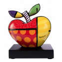 The Apple -sculpture-romero-britto