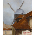 Le Moulin de la Galette à Montmartre -andre-renoux-peinting-oil