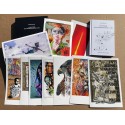 BOX - with 10 limited edition and 1 book - Ardif, Ensemble Réel, EZK, Kaldea, Madame, Eric Michel, Nebay,